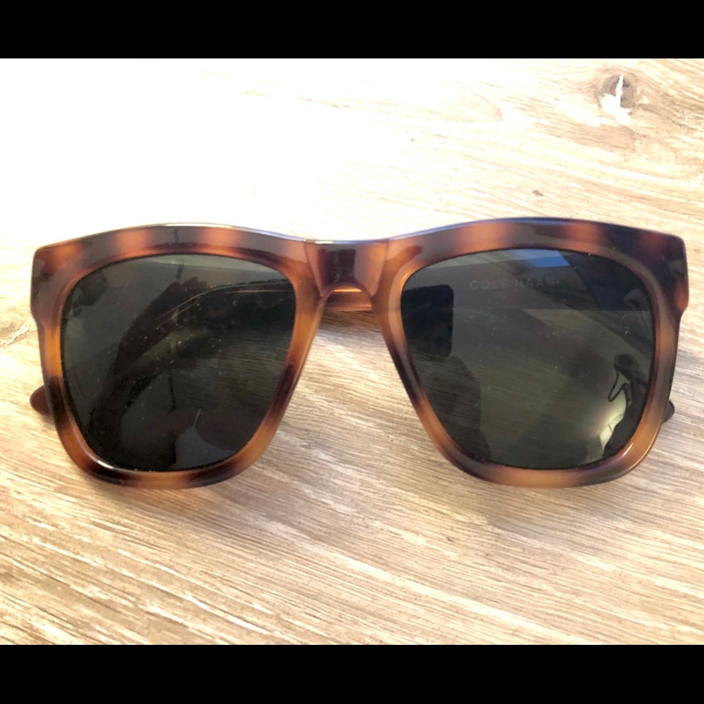 Cole Haan tortoise sunglasses